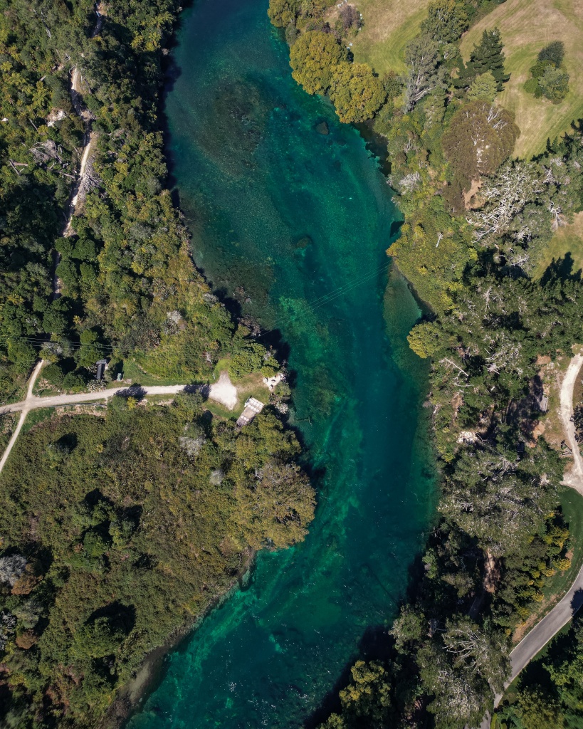 Voir les Huka Falls au lac deTaupo