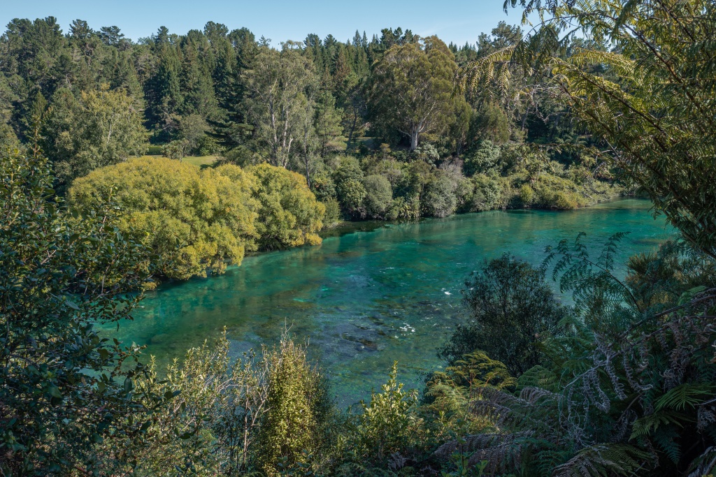 Que faire à Taupo : voir les Huka Falls