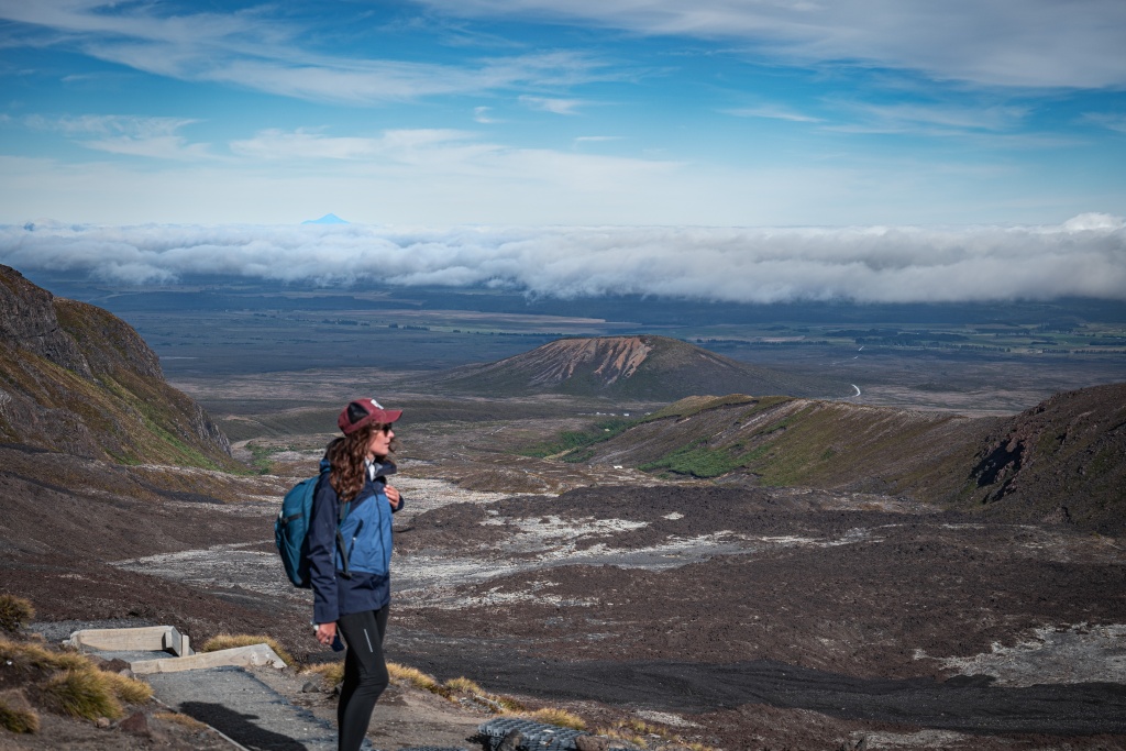 Randonnée dans le parc national du Tongariro