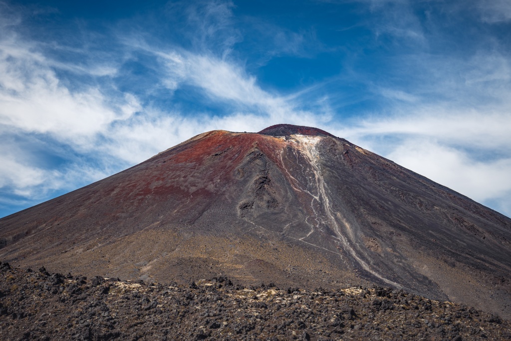 Randonnée du Tongariro crossing : volcan sud