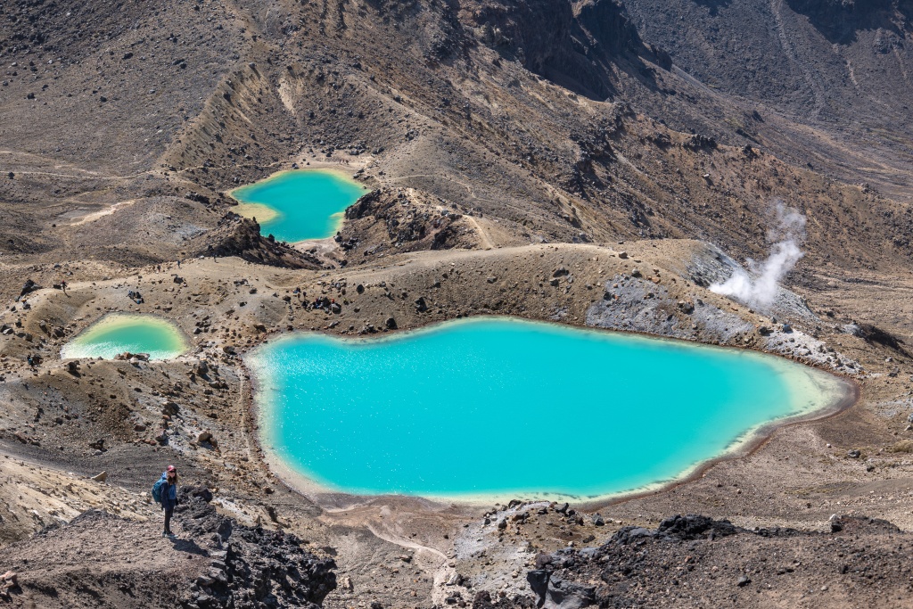 Visiter Taupo : randonnée dans le parc national Tongariro