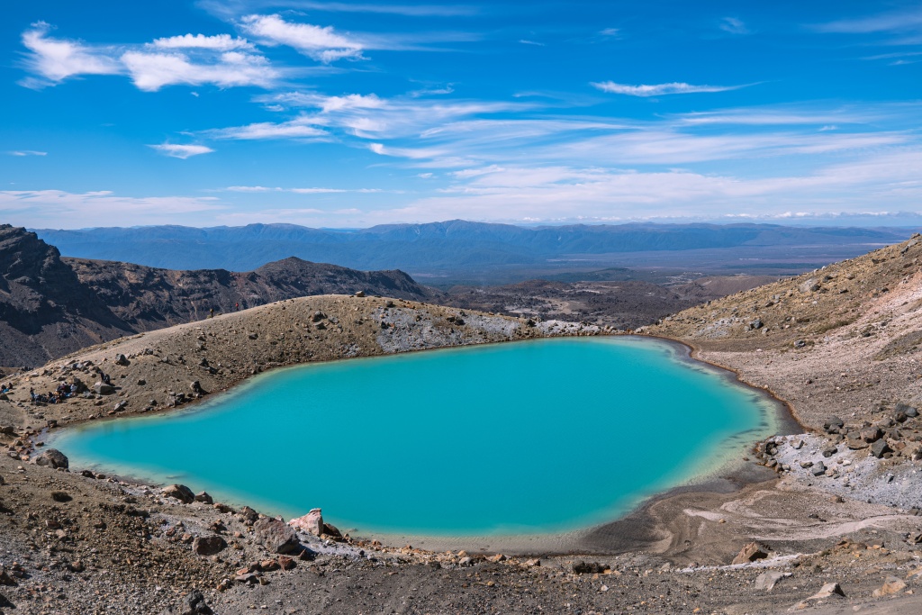 Randonnée du Tongariro : voir les lacs émeraudes