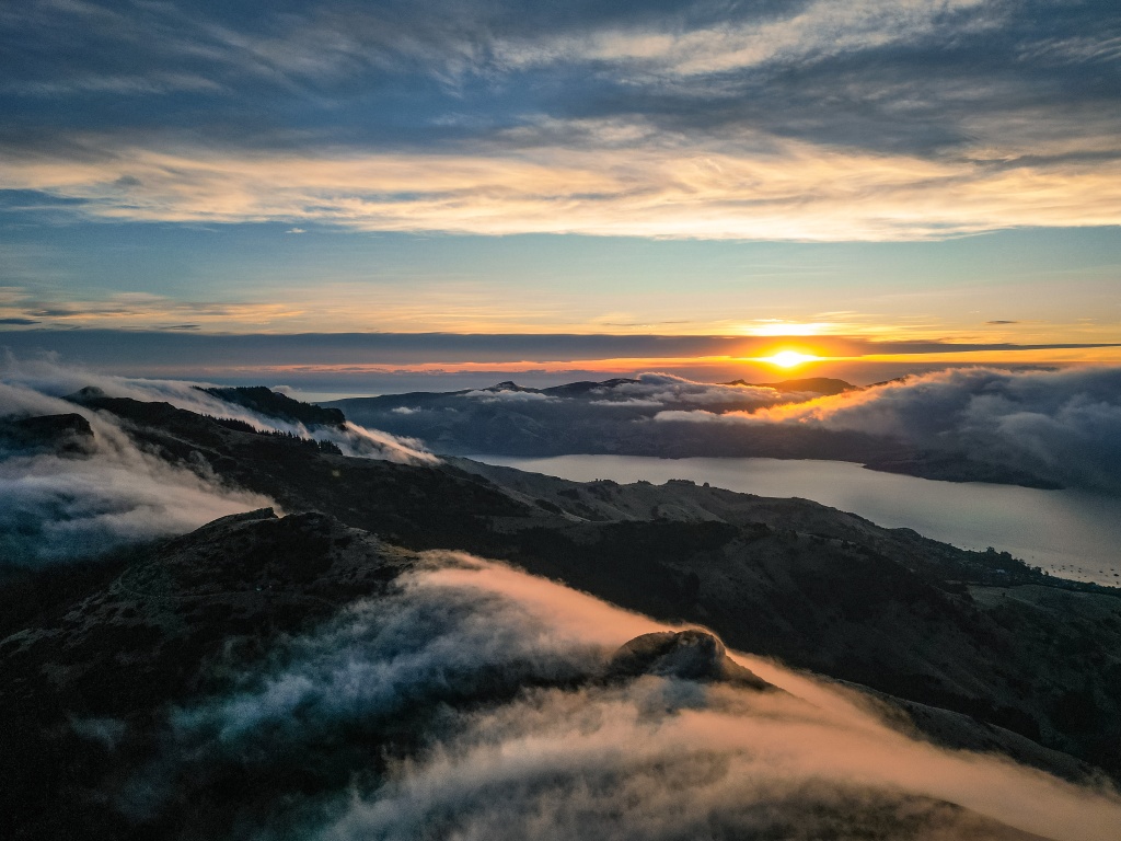 Que faire à Akaroa : faire de la randonnée sur la péninsule de Banks