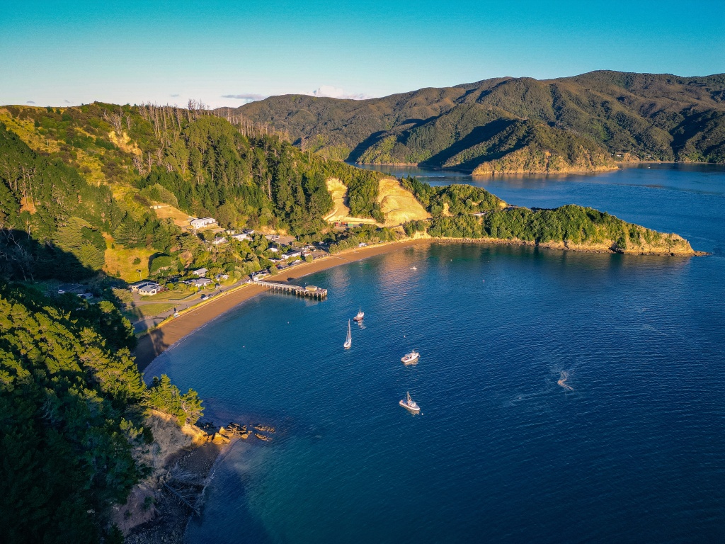 S’arrêter sur les plus beaux points de vue de Marlborough Sounds