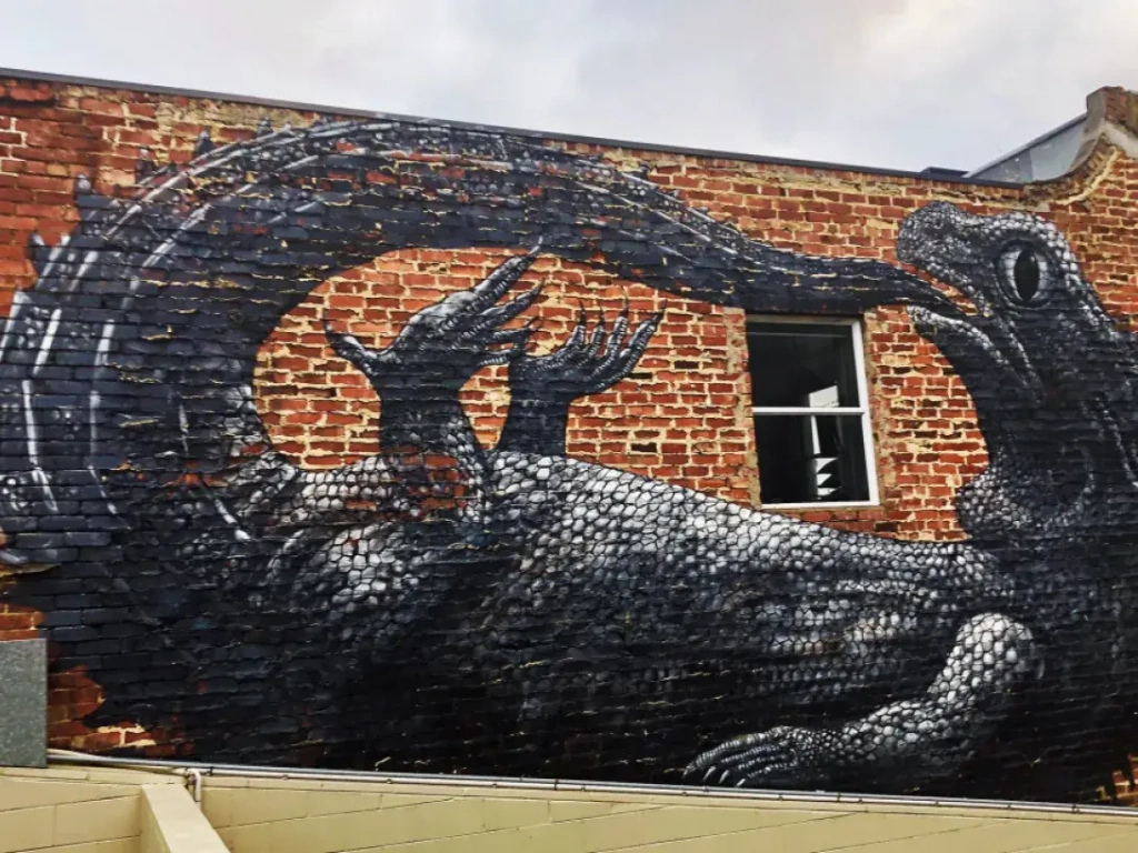 Faire le Dunedin street art trail
