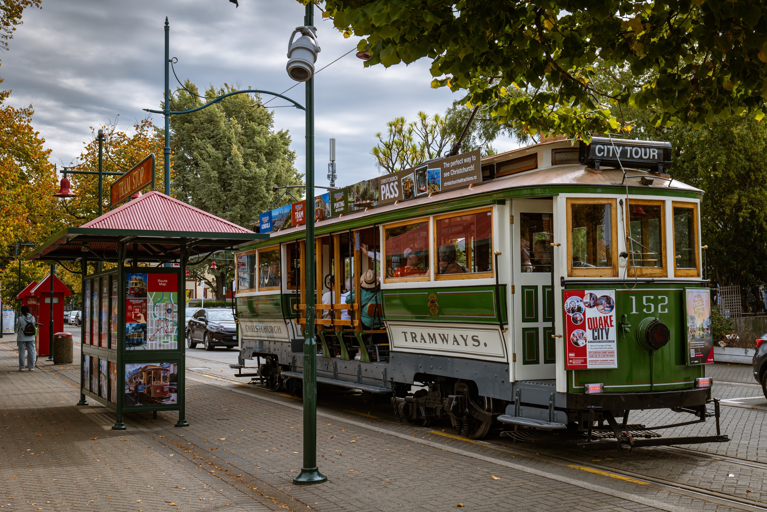 Faire le tour de Christchurch en tram historique