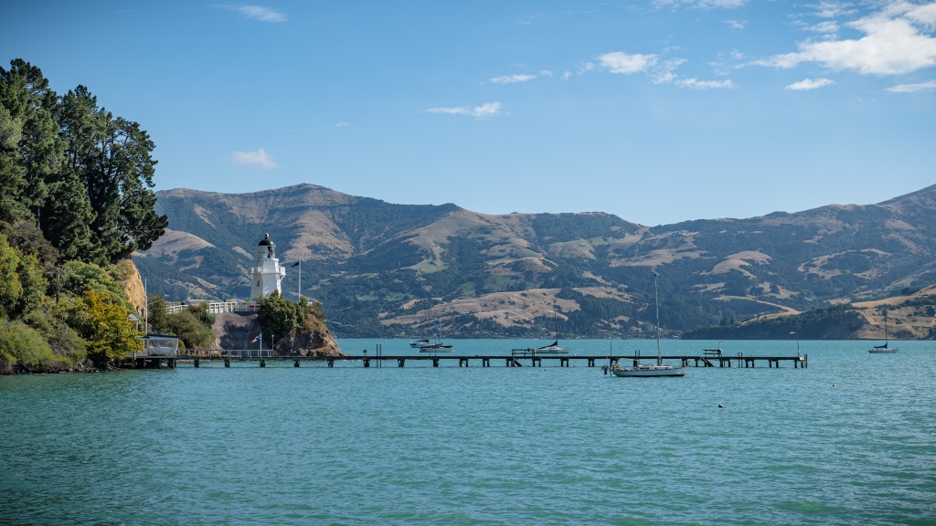 Visiter Akaroa sur la péninsule de Banks en Nouvelle-Zélande