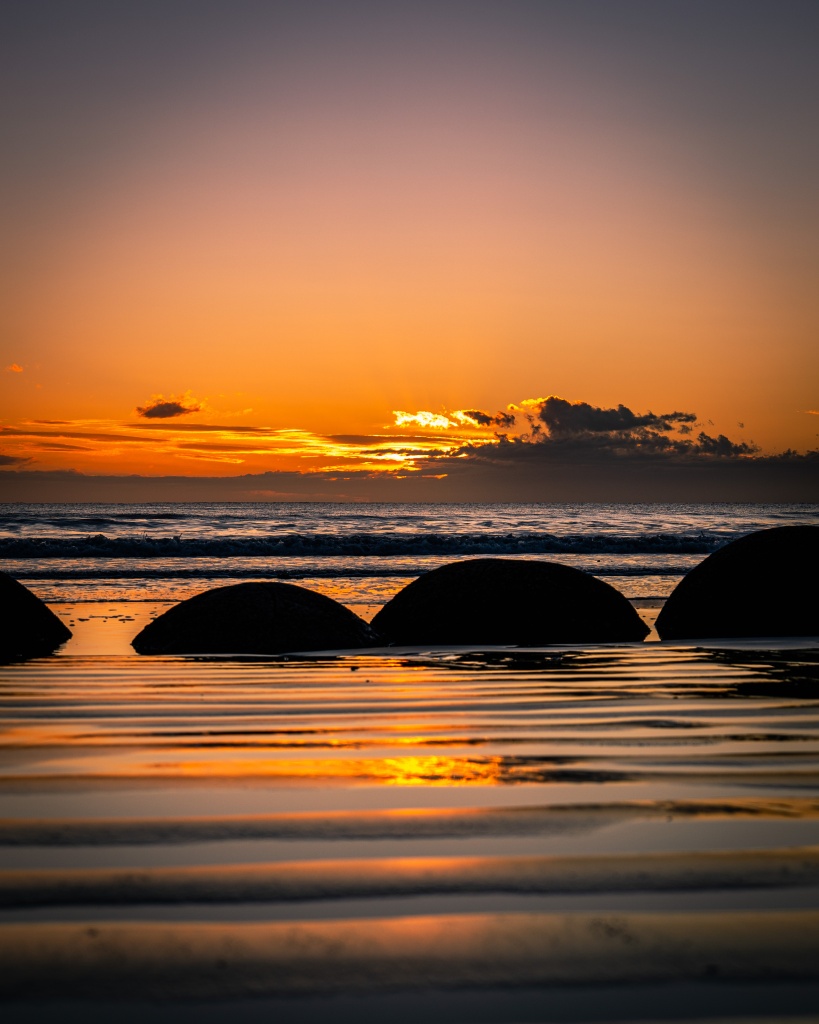 Voir la plage Moeraki Boulders en Nouvelle-Zélande