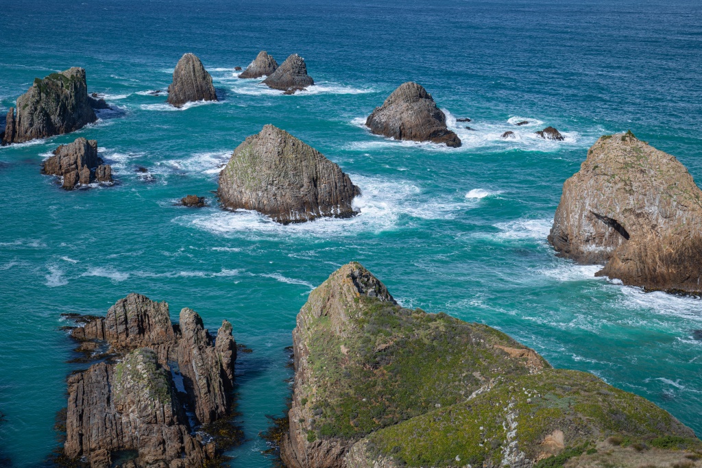 Road trip dans les Catlins en Nouvelle-Zélande : voir le Nugget Point Lighthouse