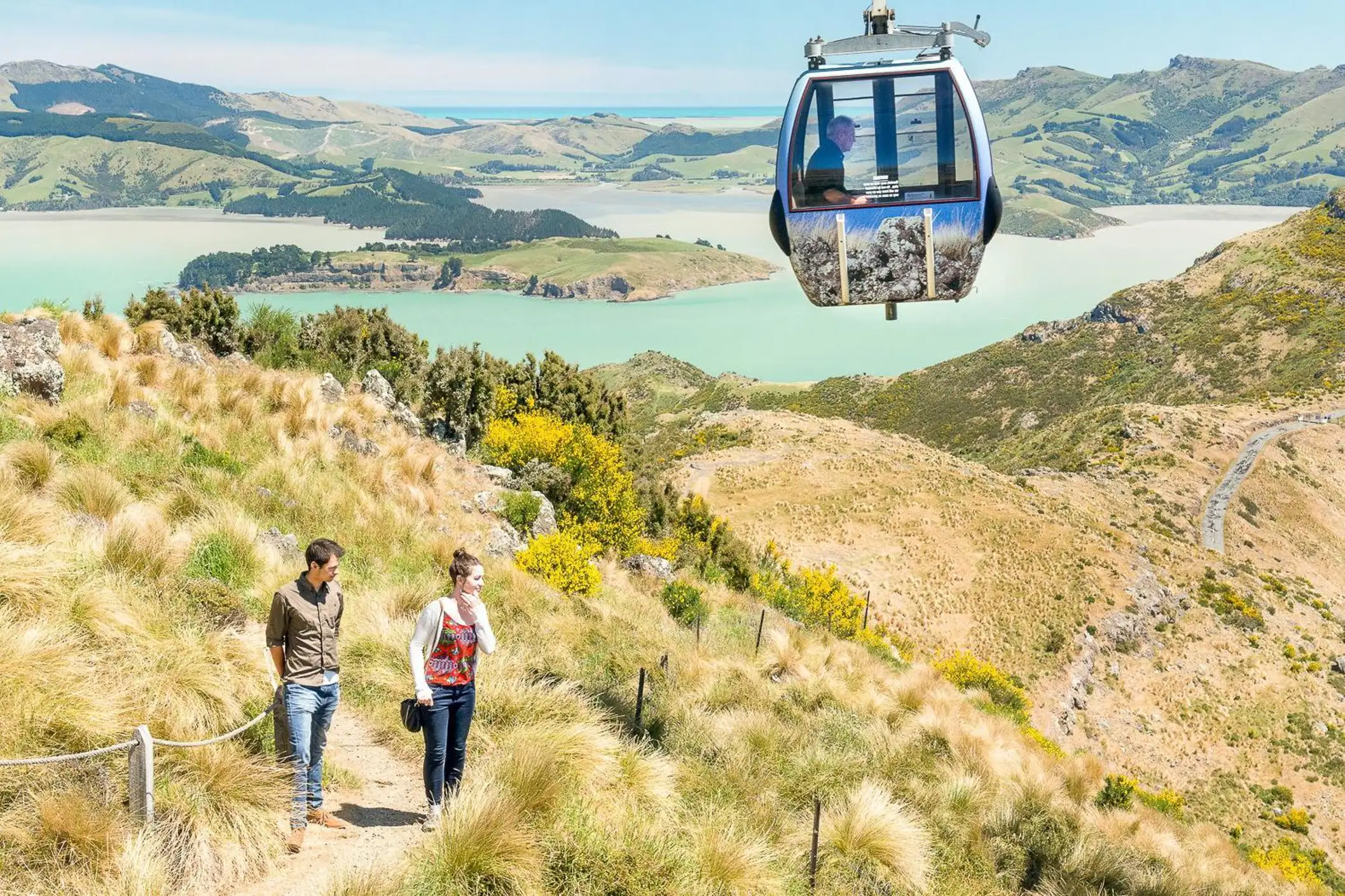 Visiter Christchurch en télécabine