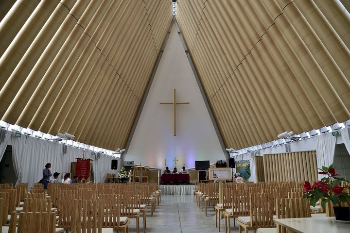 Visiter la cathédrale de carton de Christchurch en Nouvelle-Zélande
