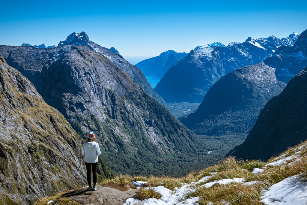 Quelle randonnée à Milford Sound en Nouvelle-Zélande : randonnée Gertrude Saddle