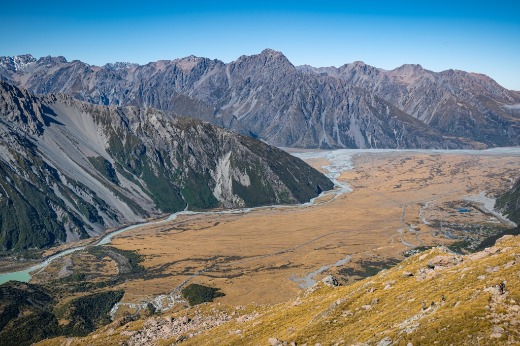 Randonnée Mueller Hut : randonnée au Mont Cook