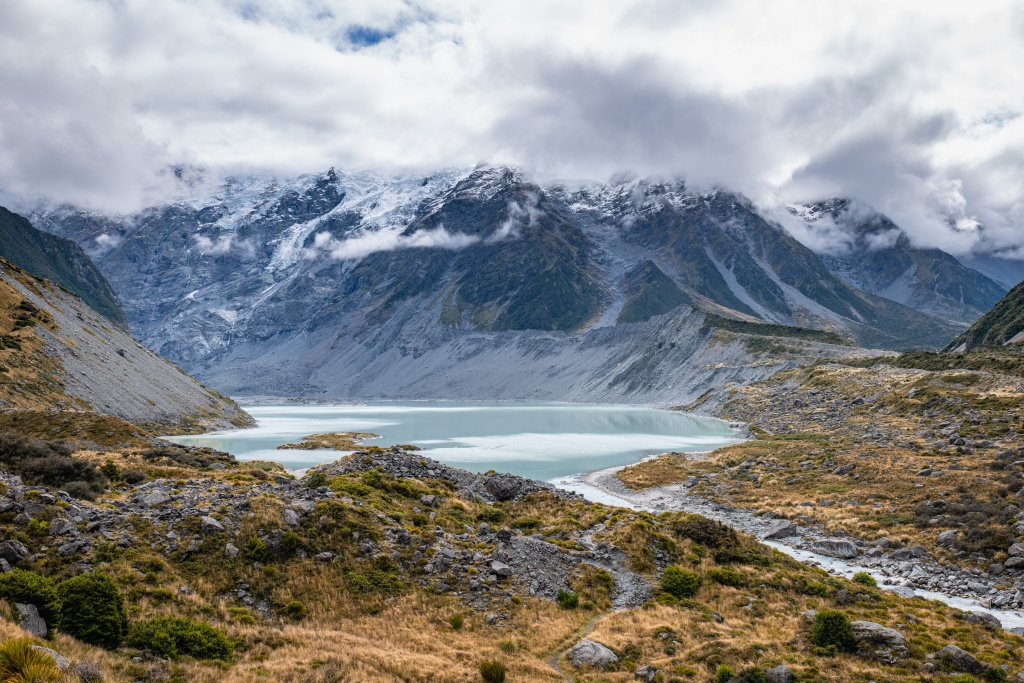 Que faire au Mont Cook : faire la randonnée Hooker Valley Track