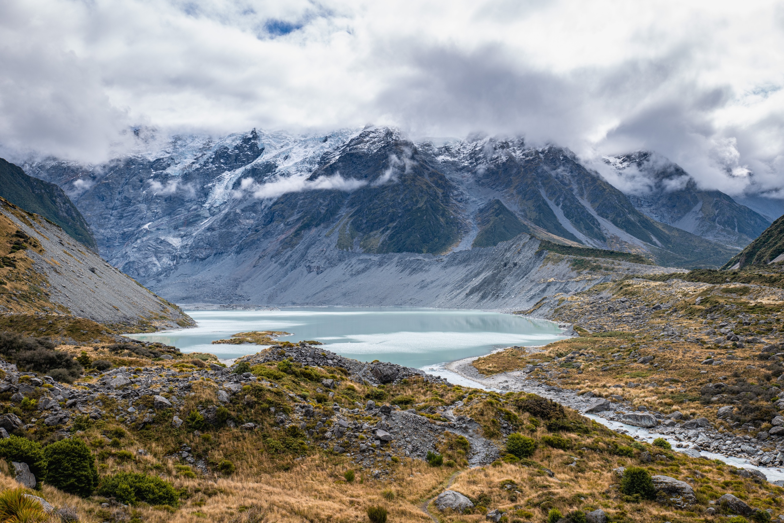 Que faire au Mont Cook : faire la randonnée Hooker Valley Track