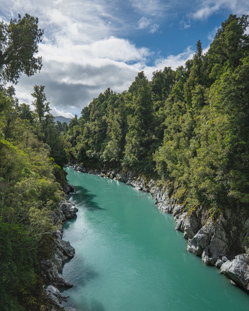 Que faire lors d'un road trip sur la West Coast en Nouvelle-Zélande : voir les gorges d'Hokitika