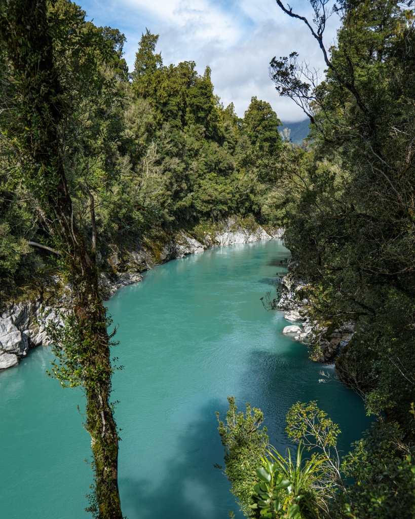 Voir les gorges d'Hokitika en Nouvelle-Zélande