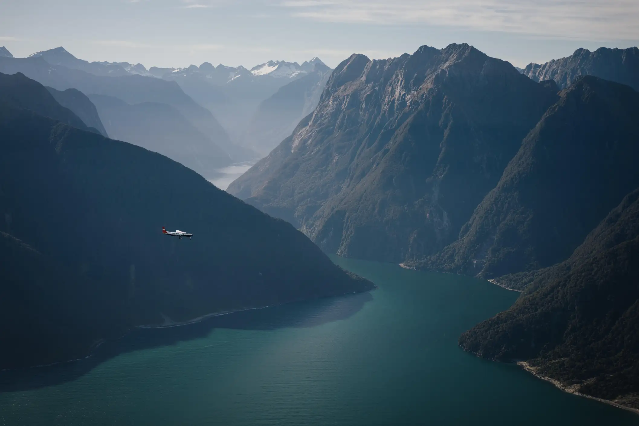 Visiter le fjord Milford Sound en avion