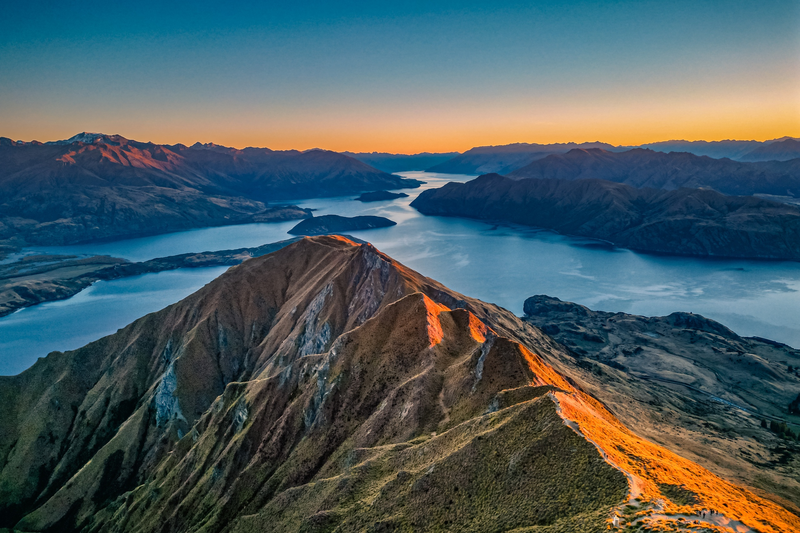 Que faire à Wanaka en Nouvelle-Zélande : faire la randonnée Roys Peak au lever du soleil