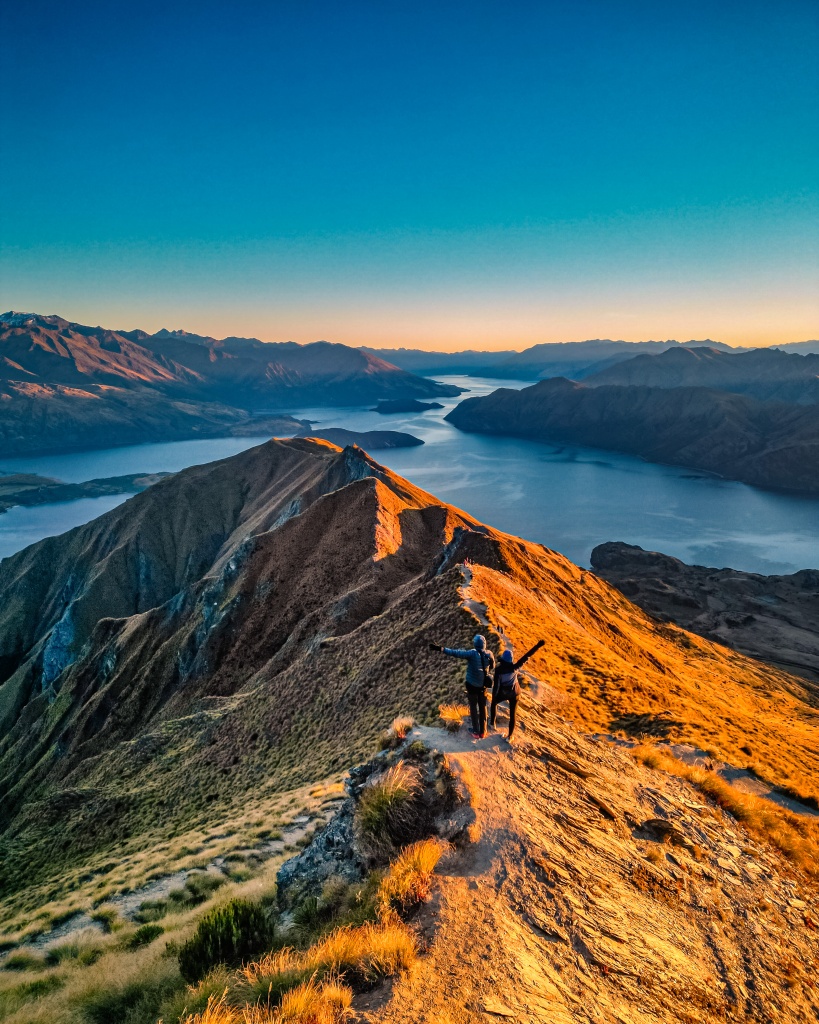 Activités à Wanaka en Nouvelle-Zélande : faire la randonnée Roys Peak au lever du soleil