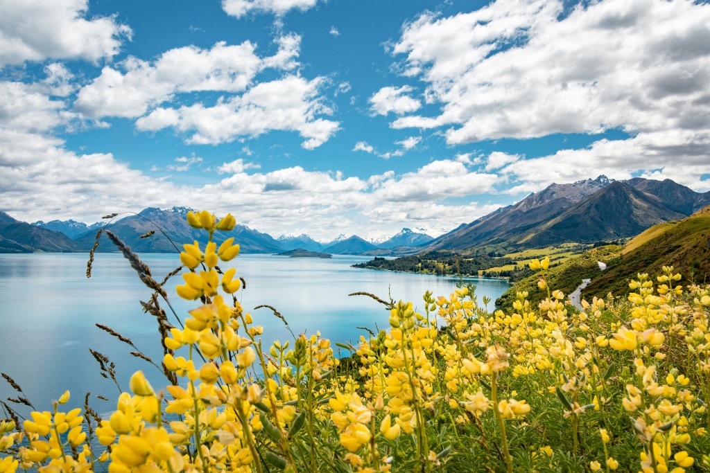 Faire la route Queenstown Glenorchy en Nouvelle-Zélande