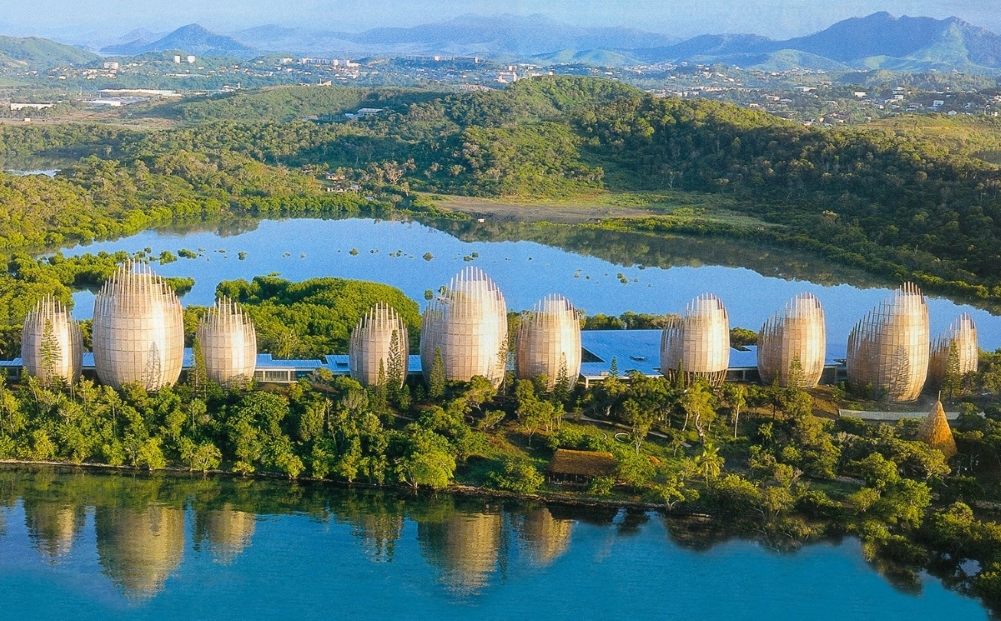 Que faire à Nouméa : visiter le centre culturel Tjibaou