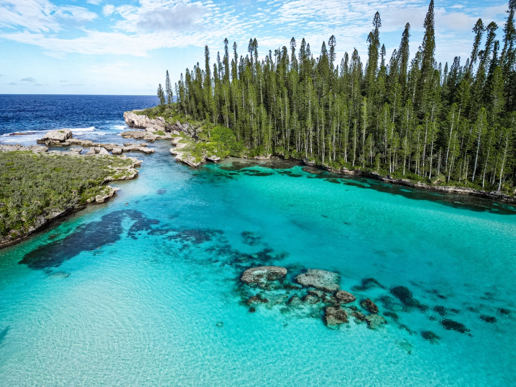 Incontournable à l'île des pins : visiter la piscine naturelle de l'île des pins