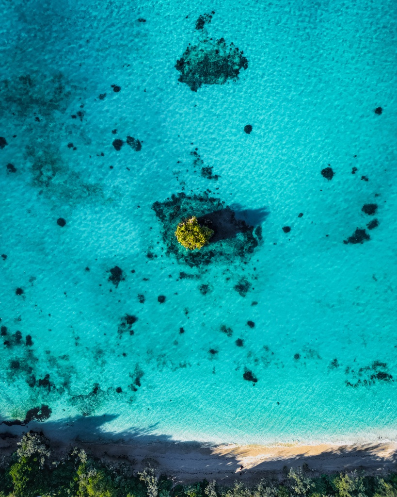 Incontournables à Lifou : se baigner à la plage de Luengoni