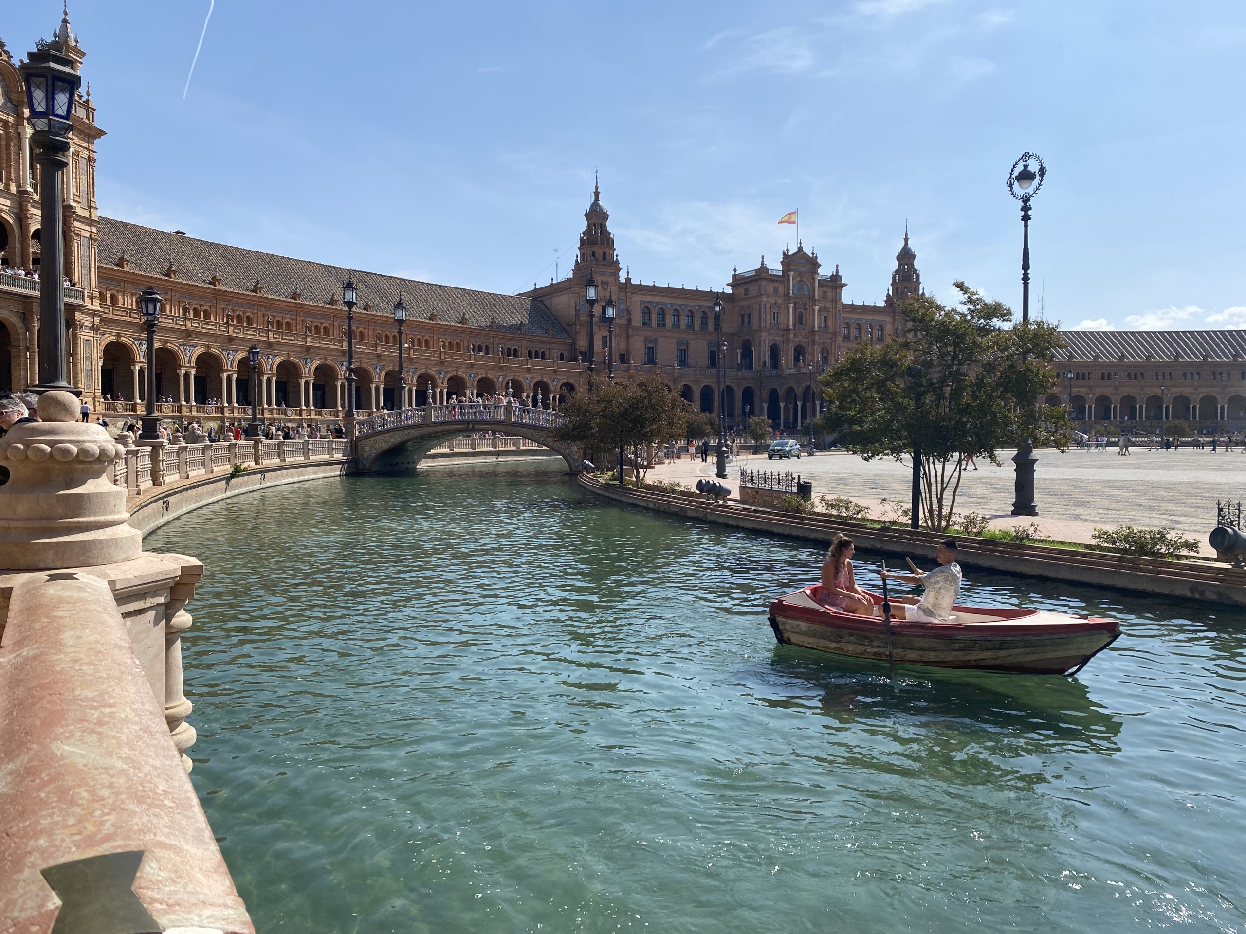 Que faire à Séville : Découvrir la Plaza de España et le parc de María Luisa