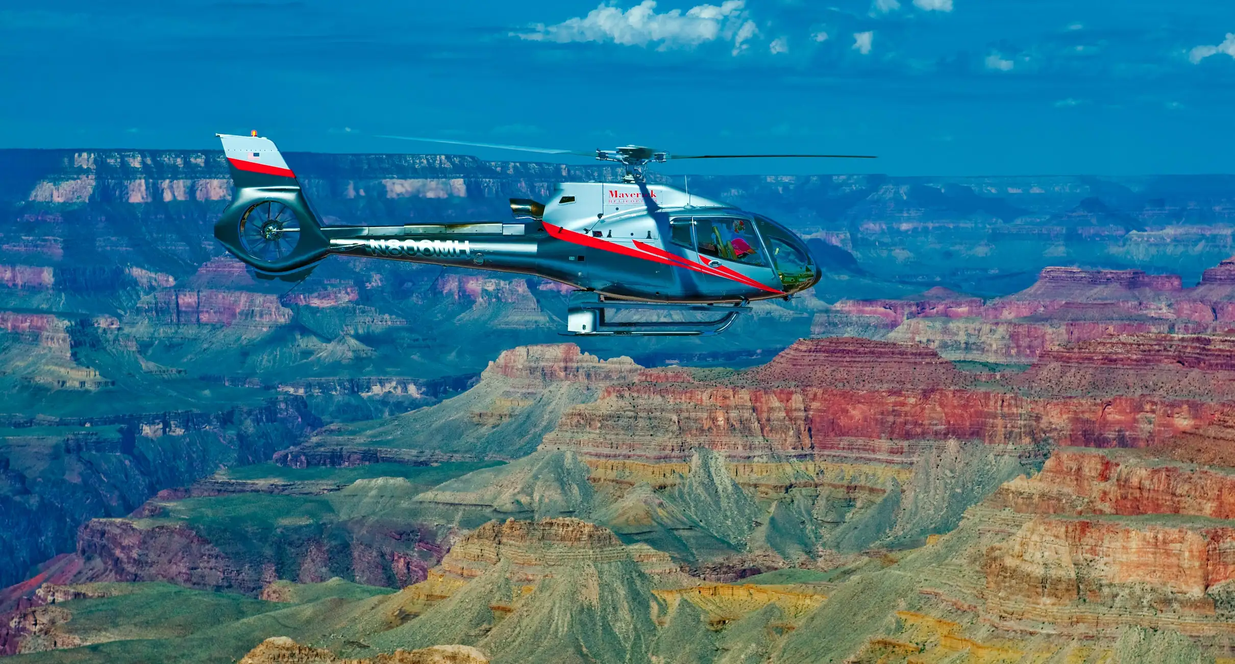 Survoler le Grand Canyon en hélicoptère